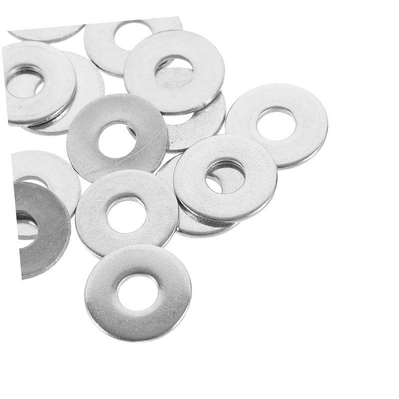50Pcs Stainless Steel Flat Washers 10mm for DIY Automotive Repair Furniture - Image 2